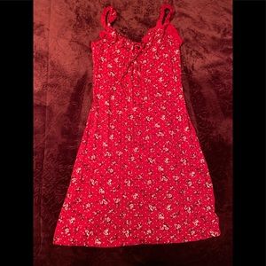 Bodycon summer dress floral never worn